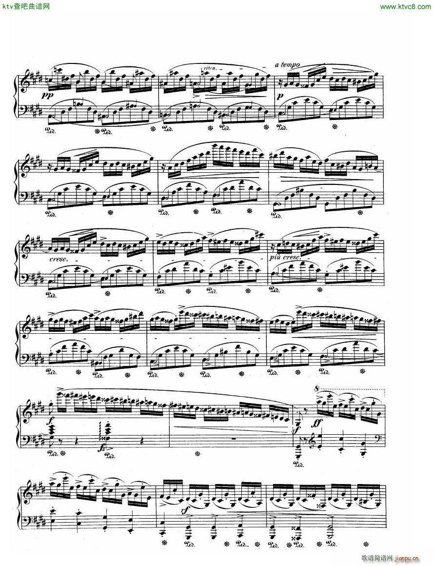 Fantaisie Impromptu(钢琴谱)7
