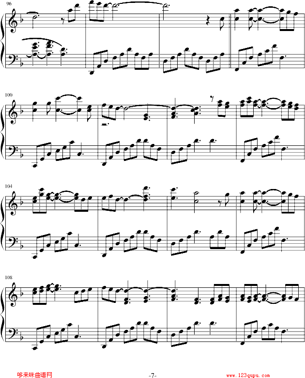 FELITSA-雅尼(钢琴谱)7