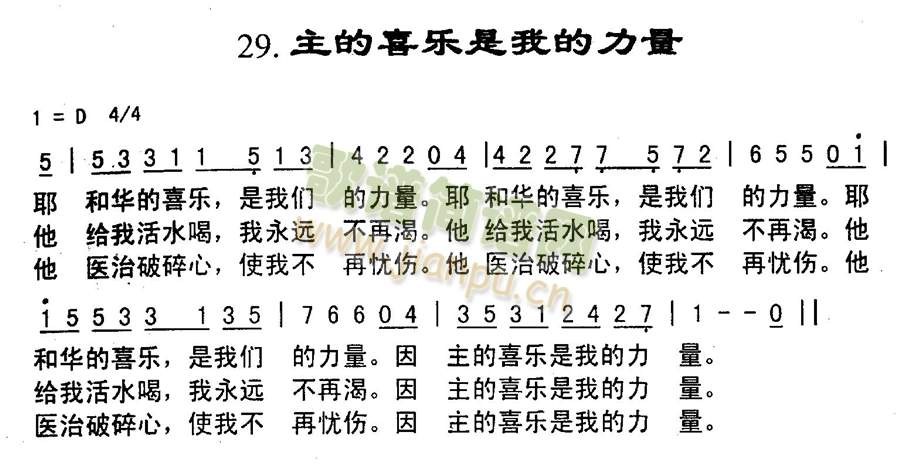 主的喜乐是我的力量(其他)1