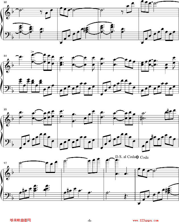 FELITSA-雅尼(钢琴谱)6