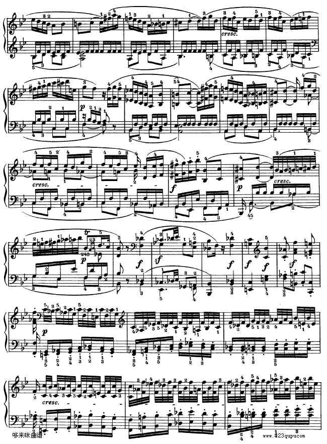 第十一钢琴奏鸣曲-op.22-贝多芬(钢琴谱)18