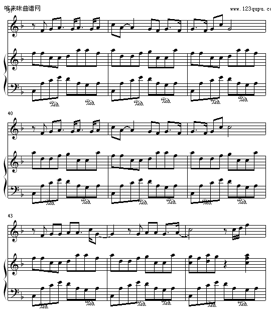 天使-维也纳之子(钢琴谱)5