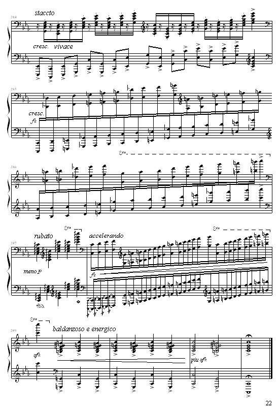 c小调练习曲(钢琴谱)22