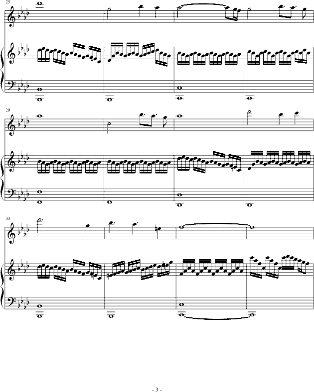 赤信号--劲乐团中的经典歌曲(钢琴谱)3