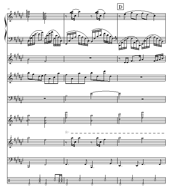 朝露晨曦-(钢琴谱)12