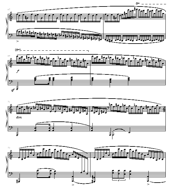 肖邦练习曲第２３首-(钢琴谱)9