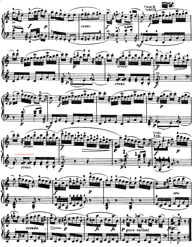 钢琴奏鸣曲kv330(钢琴谱)6
