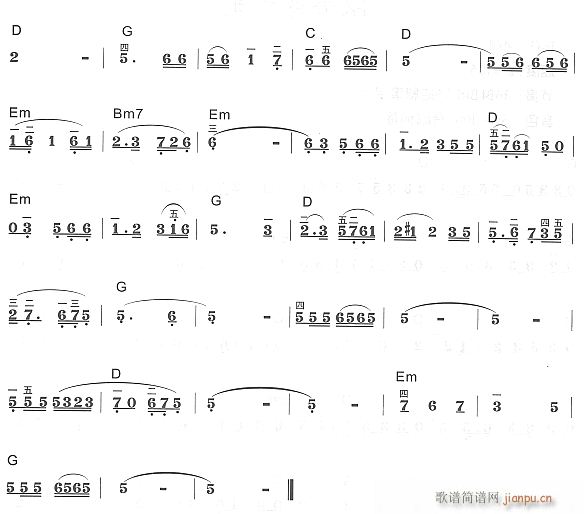 春天的故事2(电子琴谱)1