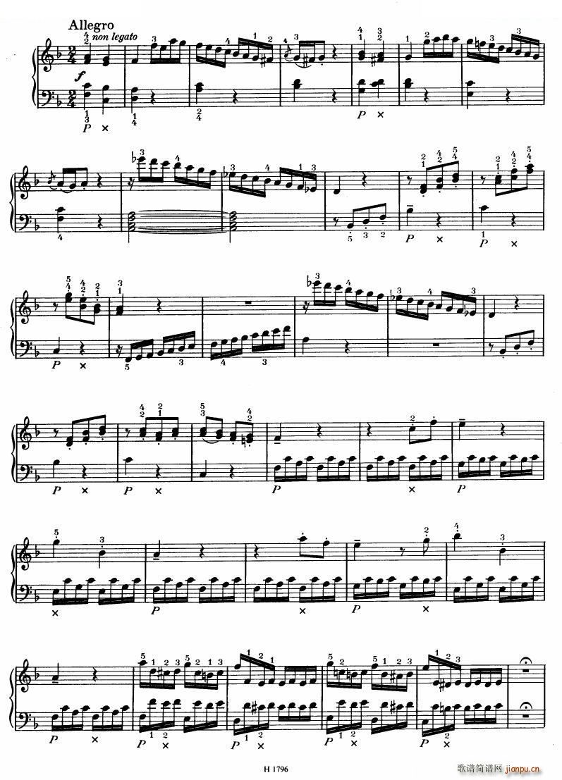 Benda 16 Sonatas 三 16 Sonatas 三(十字及以上)11