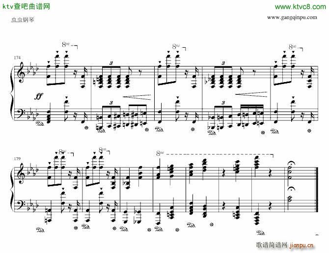 f小调超凡练习曲第10首(钢琴谱)12