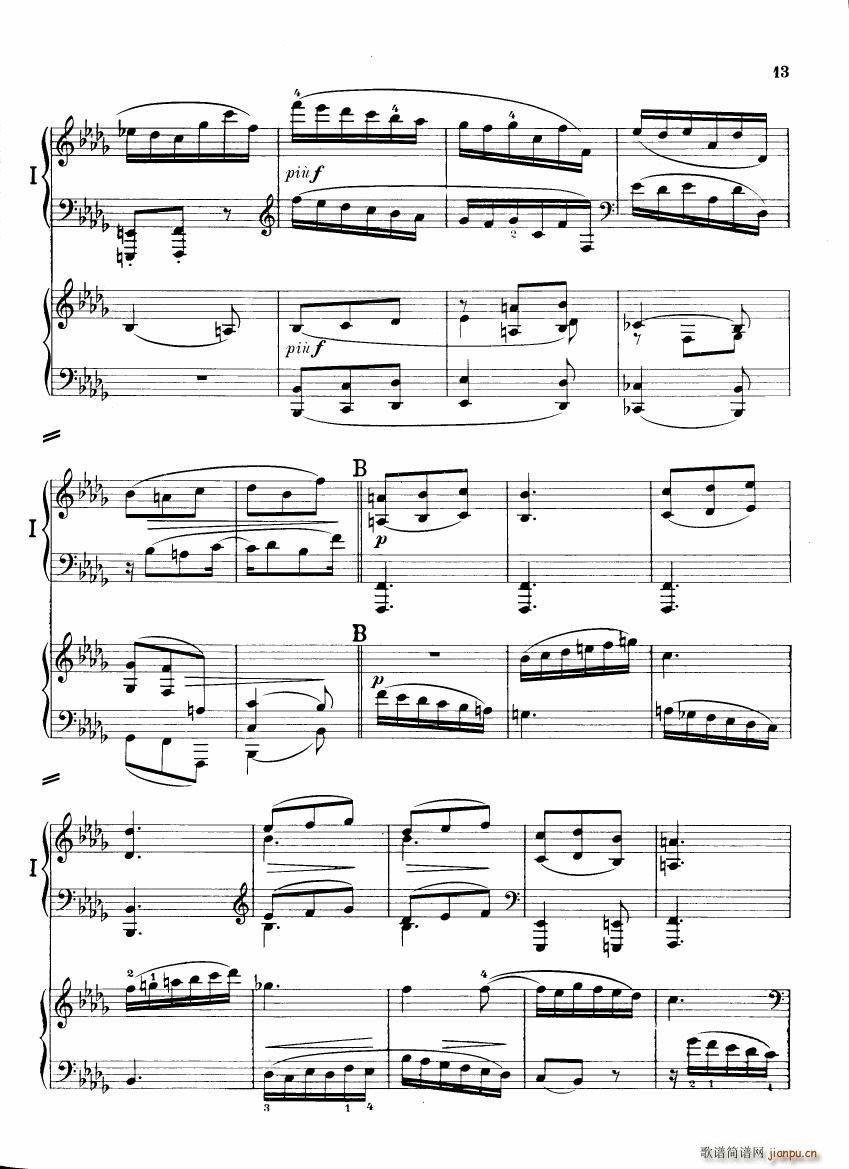 Brahms Variations on a theme by Haydn(钢琴谱)12