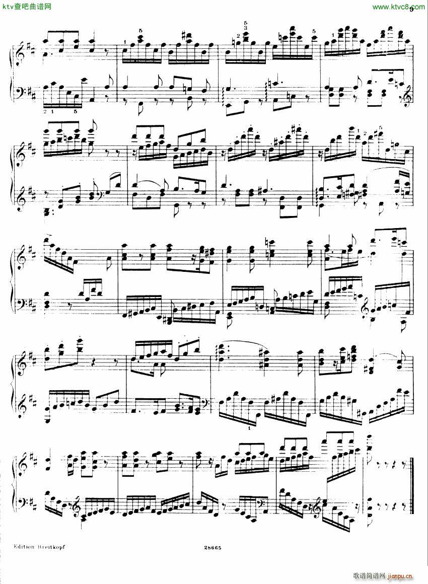 Busoni Etudes 1(钢琴谱)9