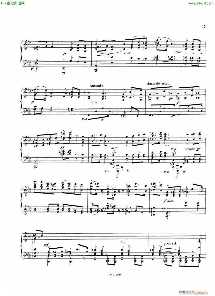 chaminade sonata 2(钢琴谱)6