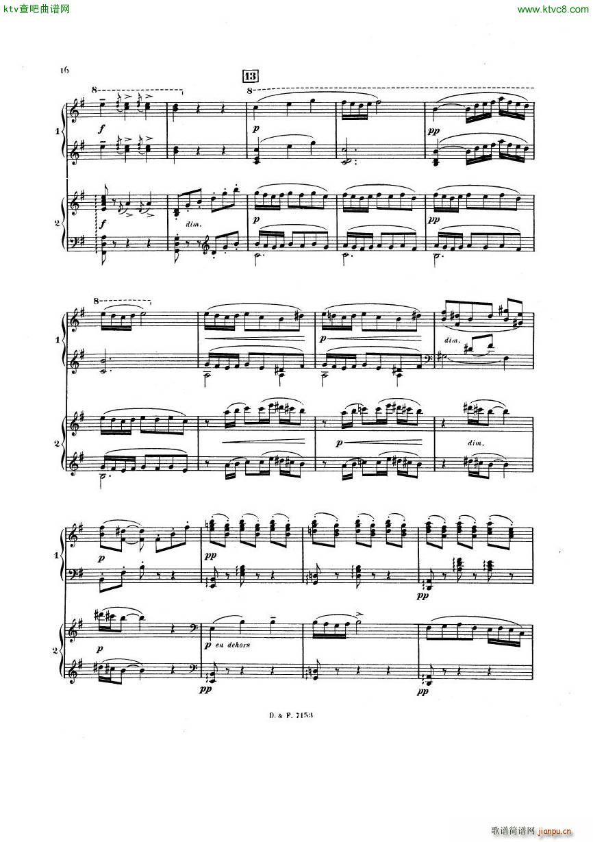 busser debussy Petite Suite 2P(钢琴谱)16