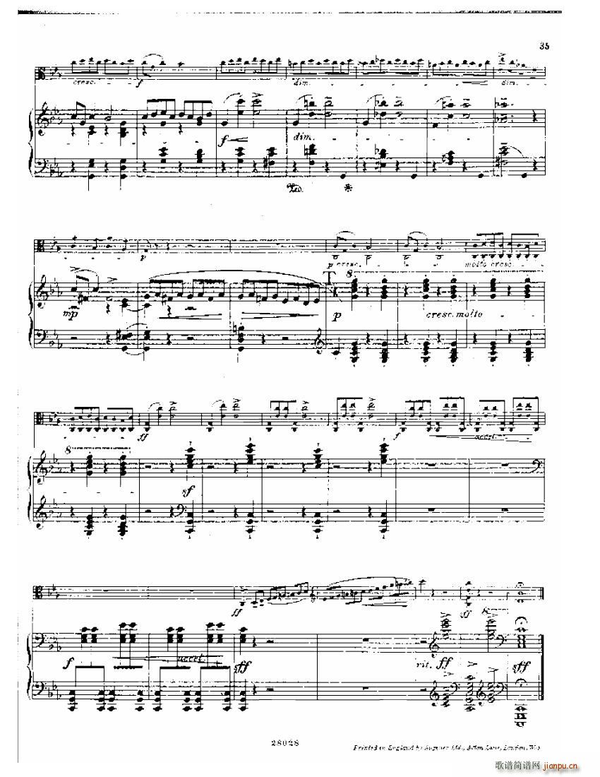 Bowen Viola Sonata No 1 part 2(钢琴谱)15