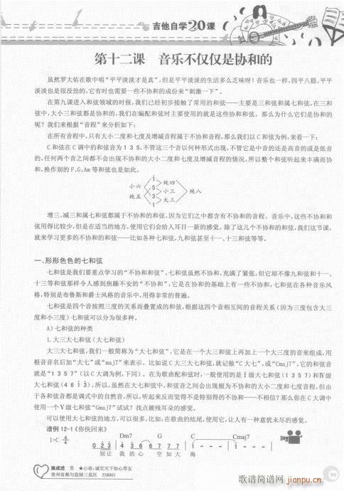 吉他自学20课81-100(吉他谱)19