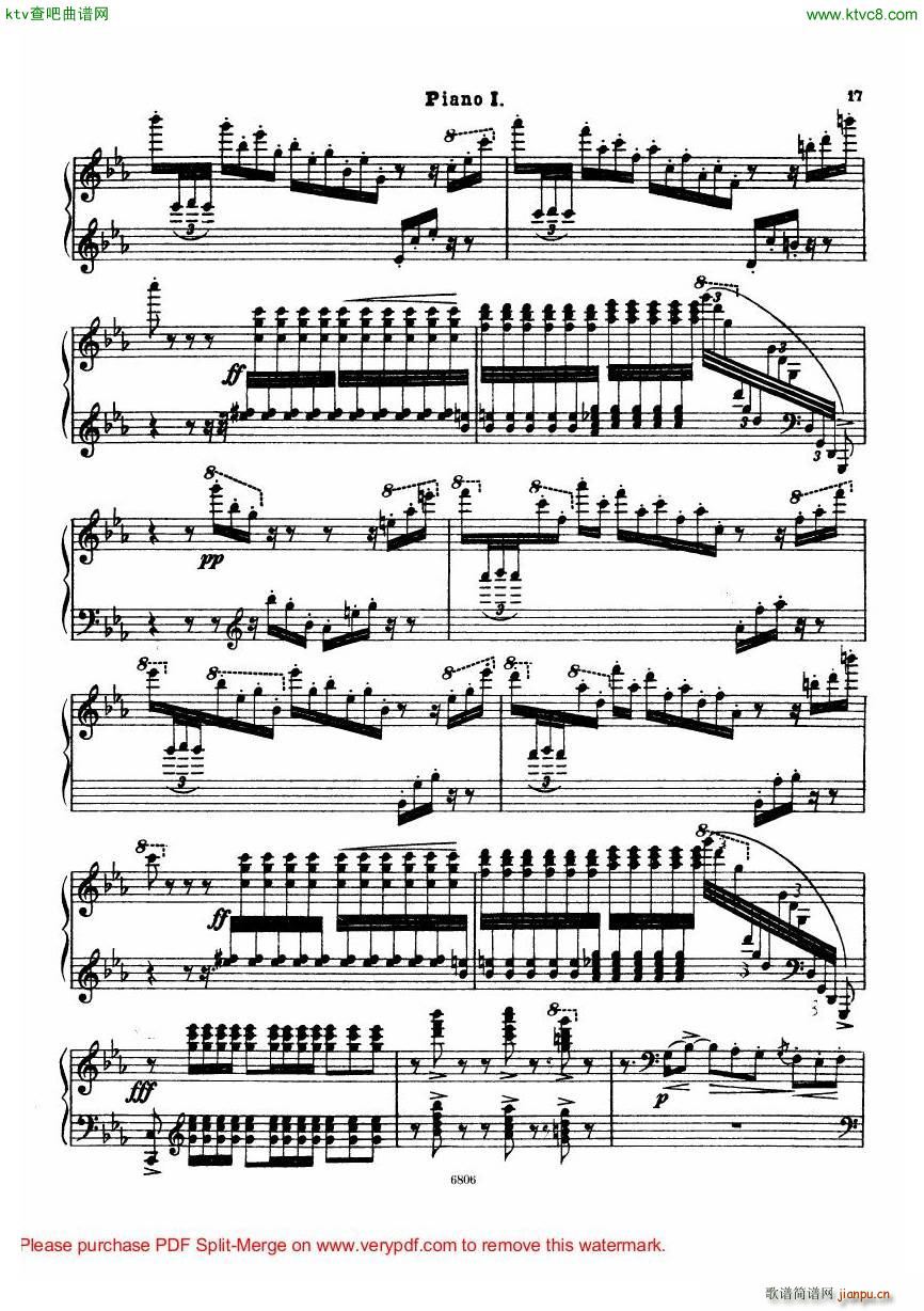 Arensky op 23 Suite No 2 Silhouettes(钢琴谱)18