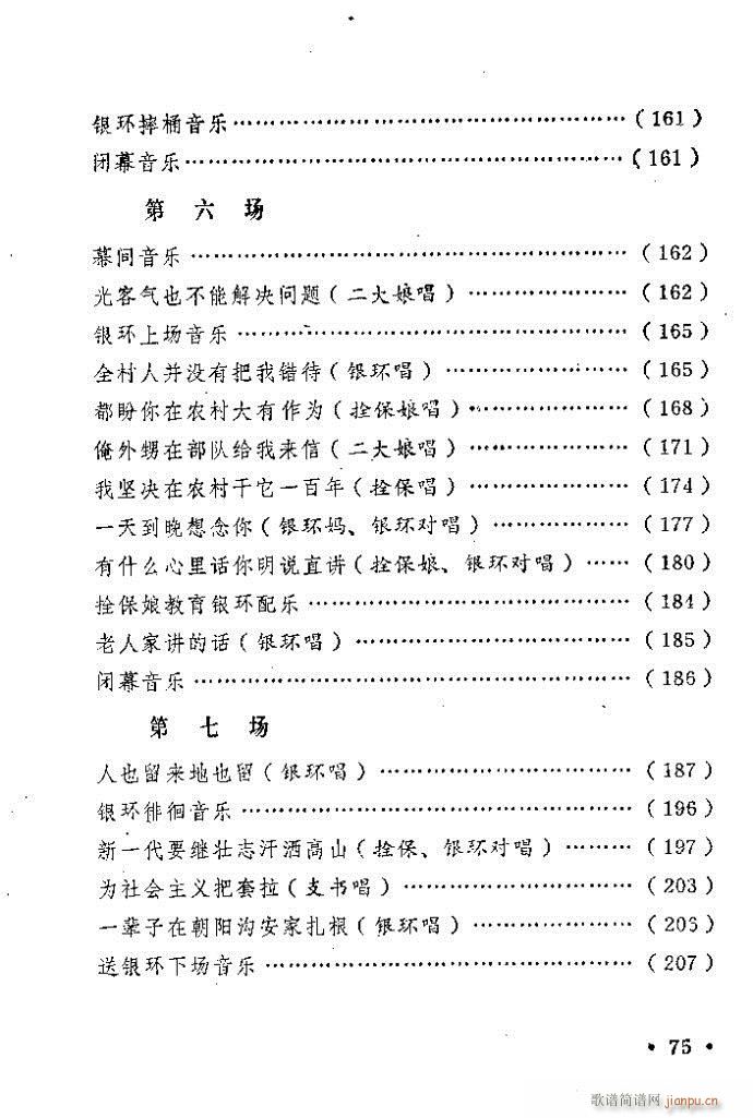 豫剧 朝阳沟 前言1 100(豫剧曲谱)76