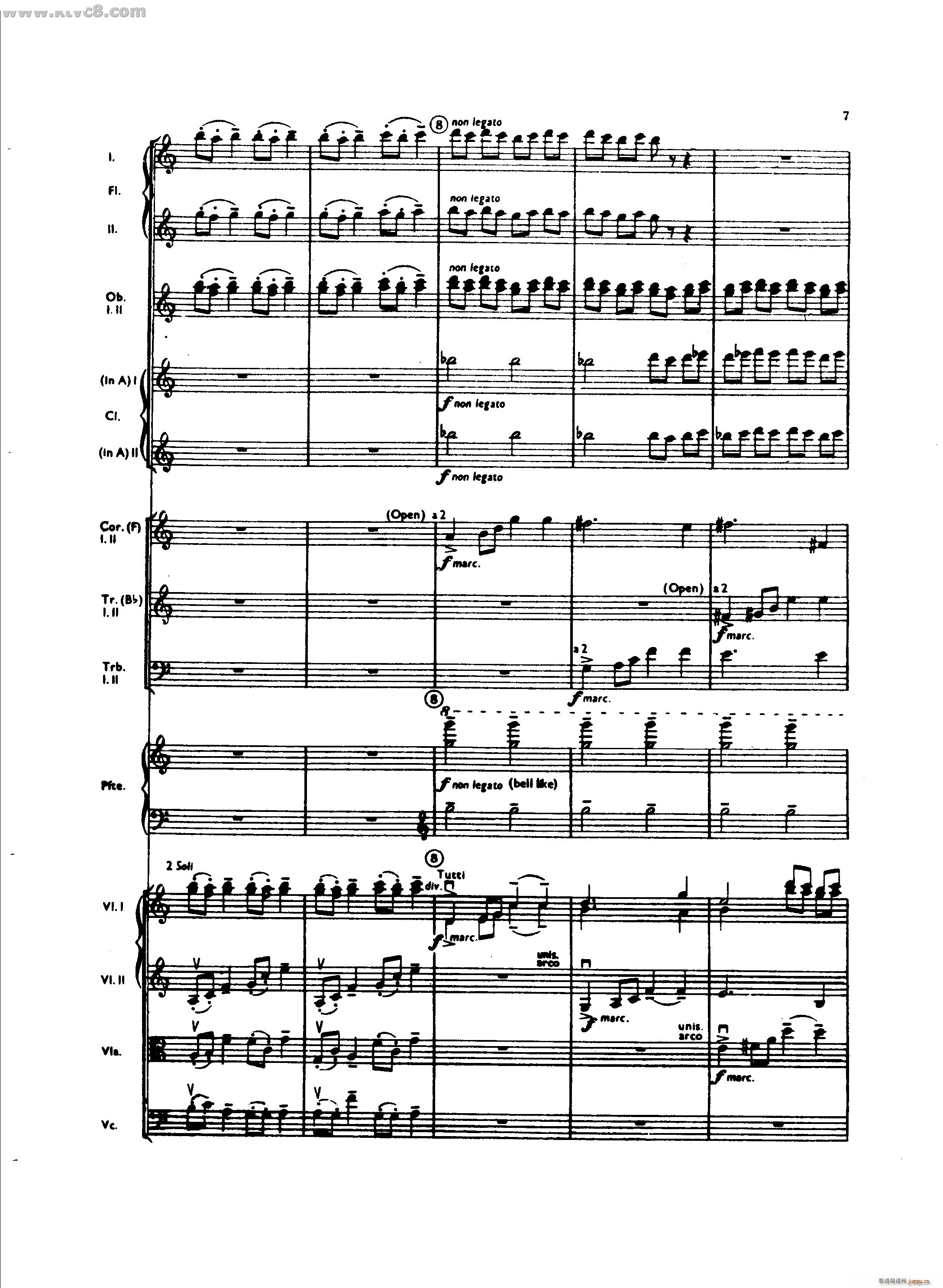 阿巴拉契亚山区的春天 第一部分(总谱)7