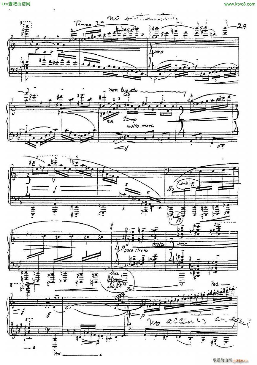 Eckhardt Grammate Sonata no 4(钢琴谱)30