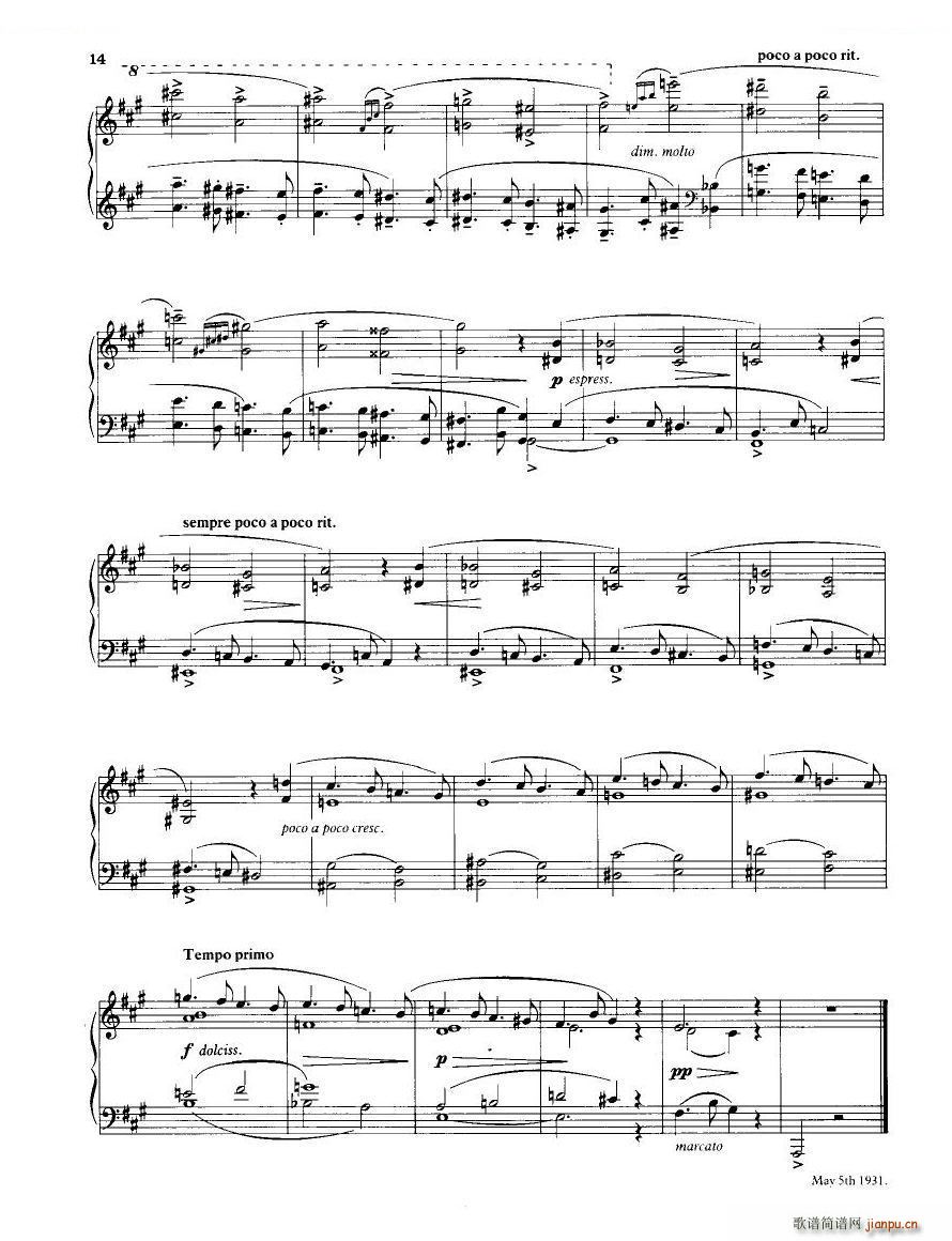Britten 12 Variations 12 Variations(十字及以上)14