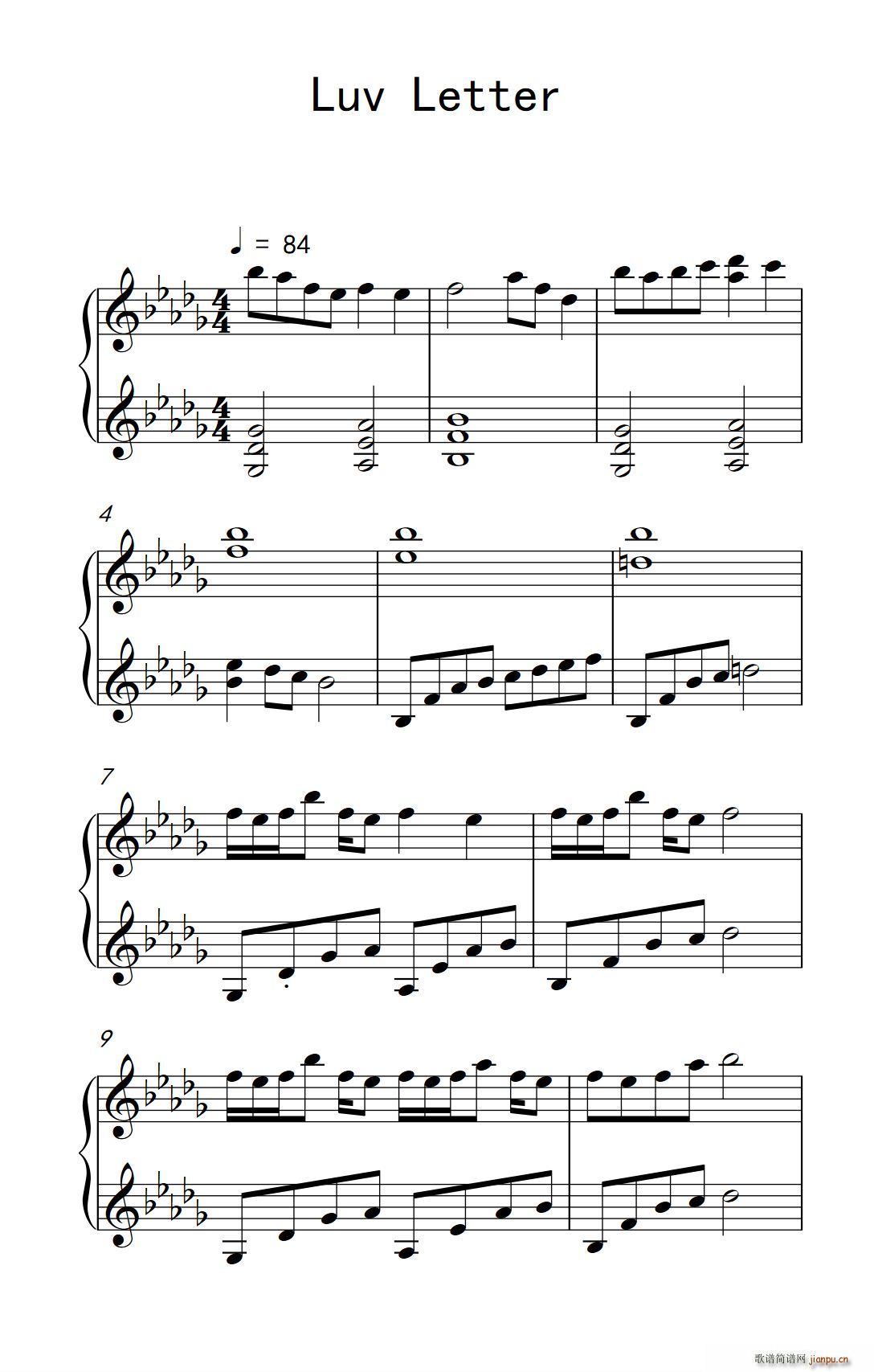 Luv Letter(十字及以上)1