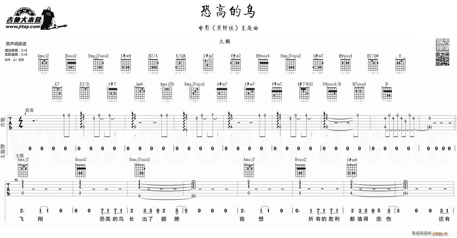 恐高的鸟 大鹏 煎饼侠 插曲(十字及以上)1