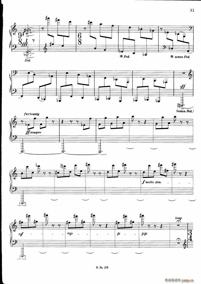Copland Piano Fantasy(钢琴谱)28