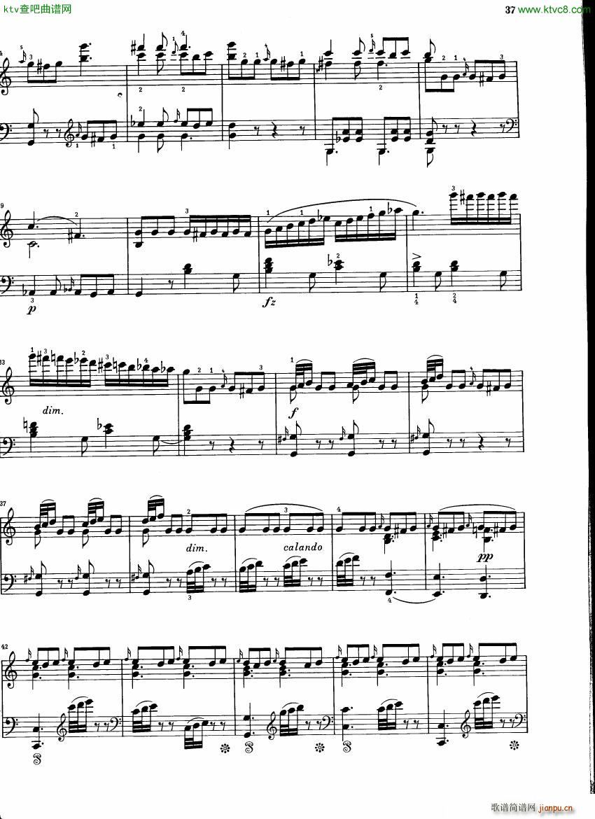 Field 01 3 Piano Sonata No3(钢琴谱)11