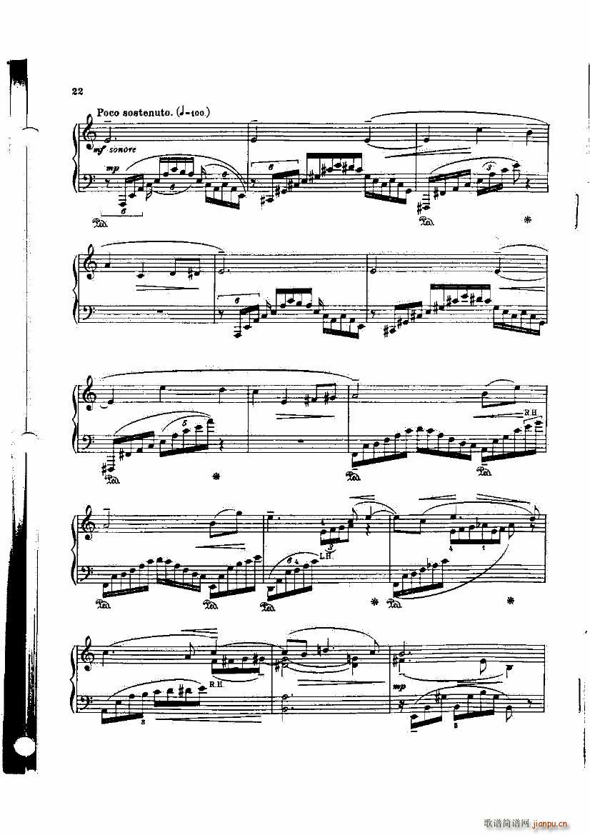 Bowen Op 72 Piano Sonata No 5 in F(钢琴谱)21