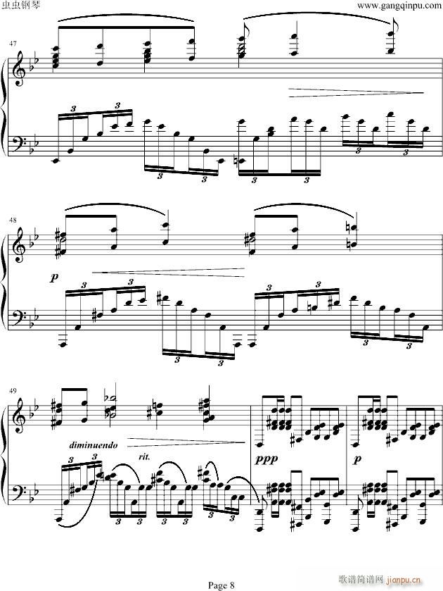 Rachmaninoff(钢琴谱)8