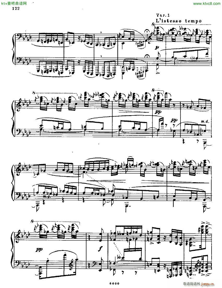 Anatoly Alexandrov Opus 22 Sonata no 5(钢琴谱)14