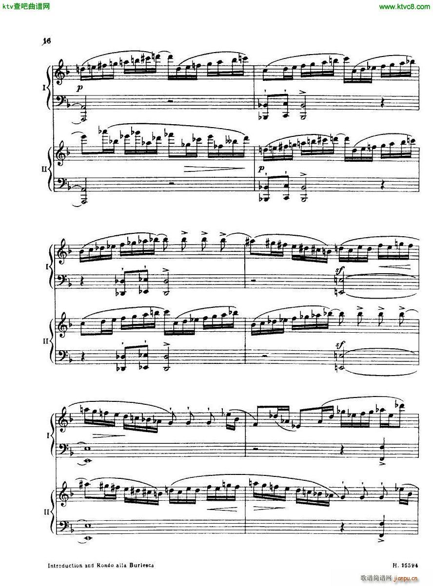 Britten Intro And Rondo Alla Burlesca(钢琴谱)15