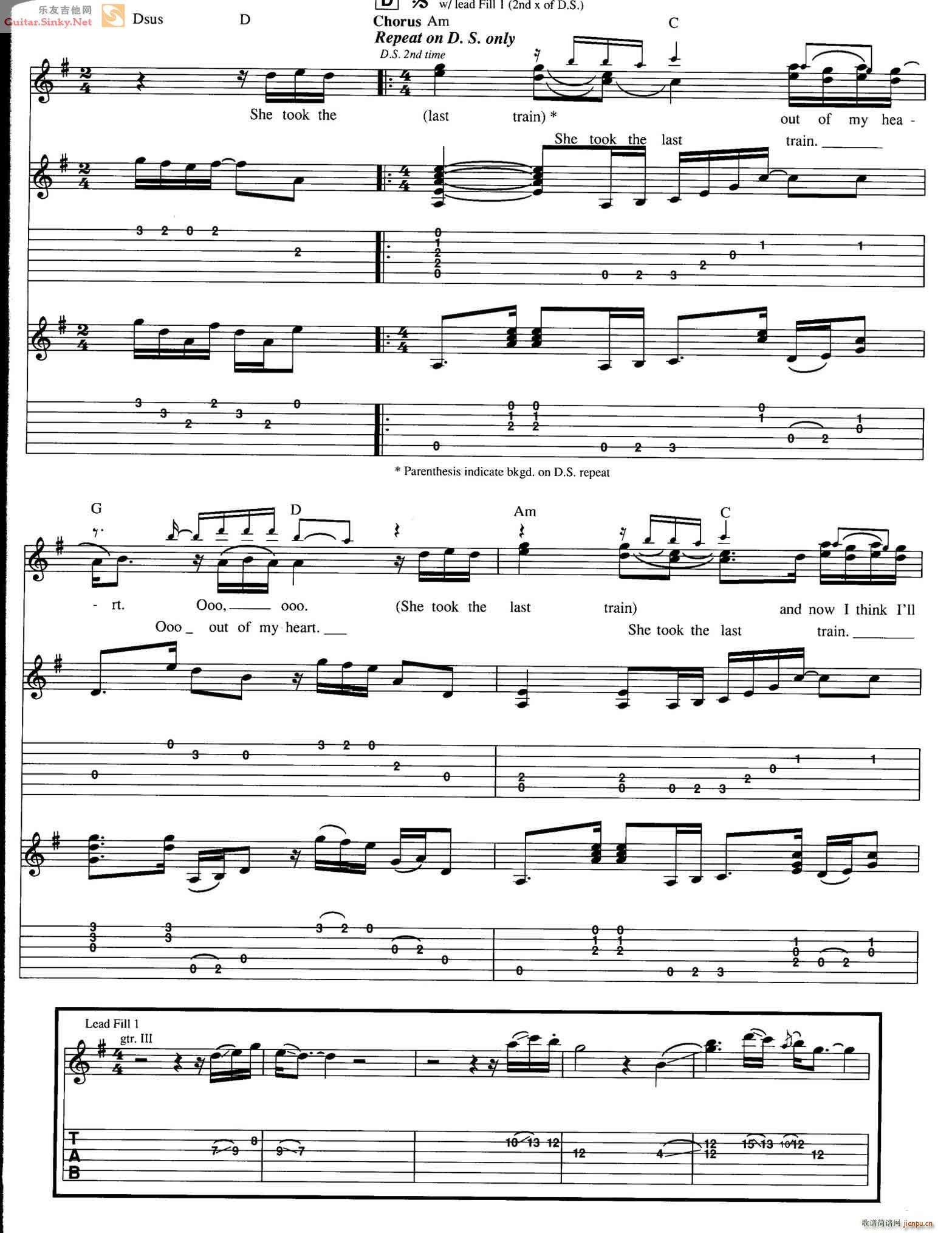 HeartbreakStation(吉他谱)6