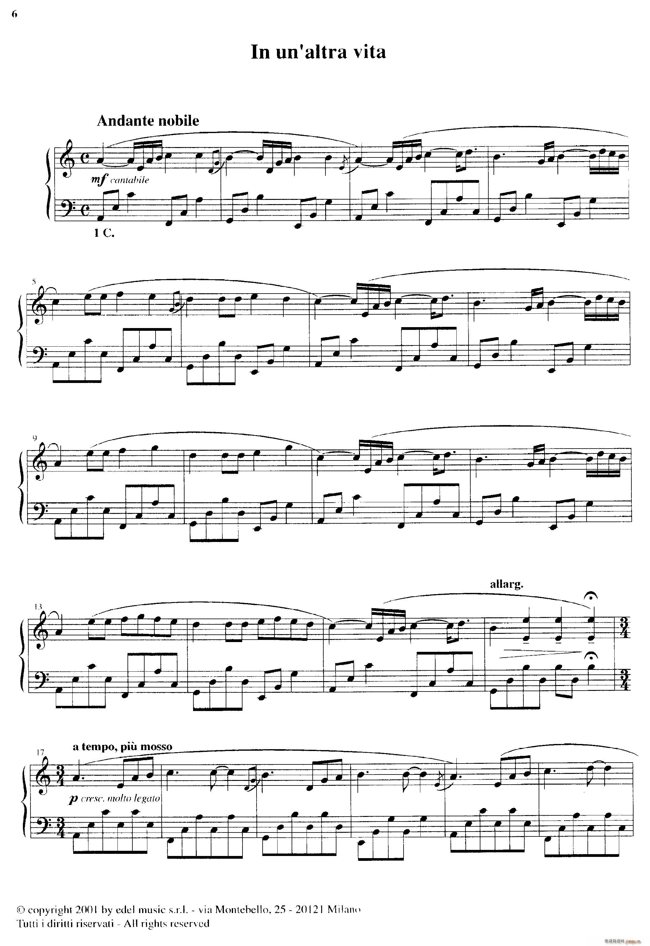 In un altra vita(十字及以上)1