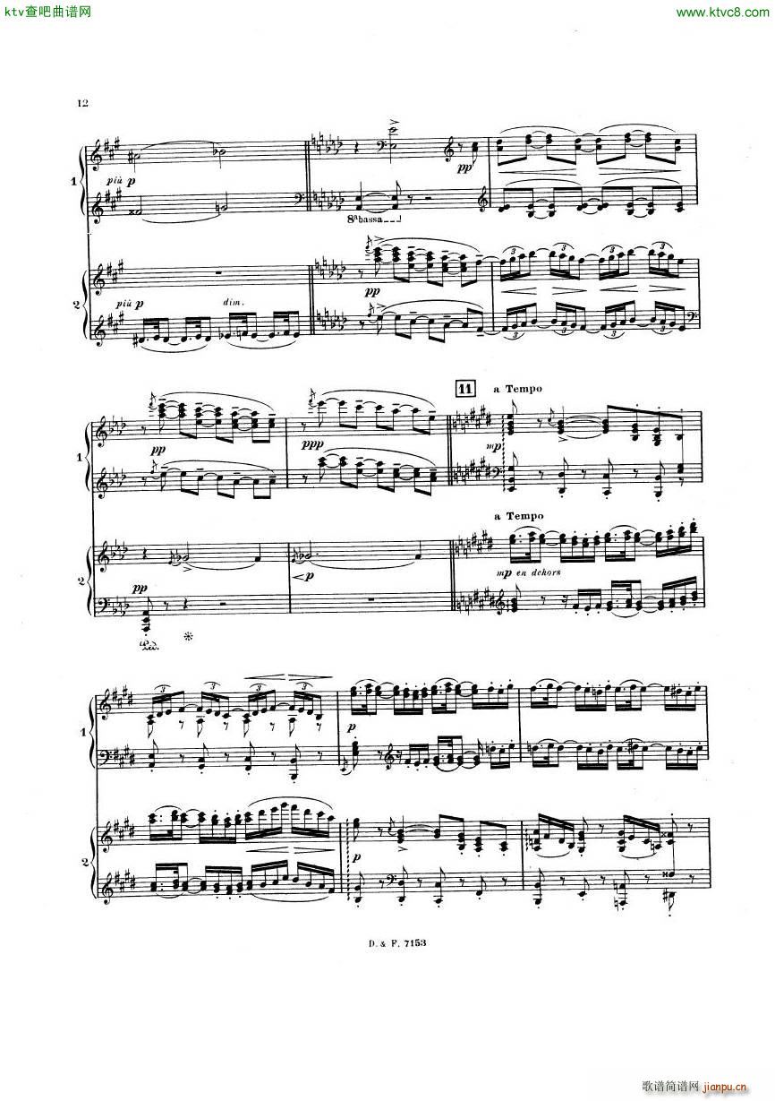 busser debussy Petite Suite 2P(钢琴谱)12