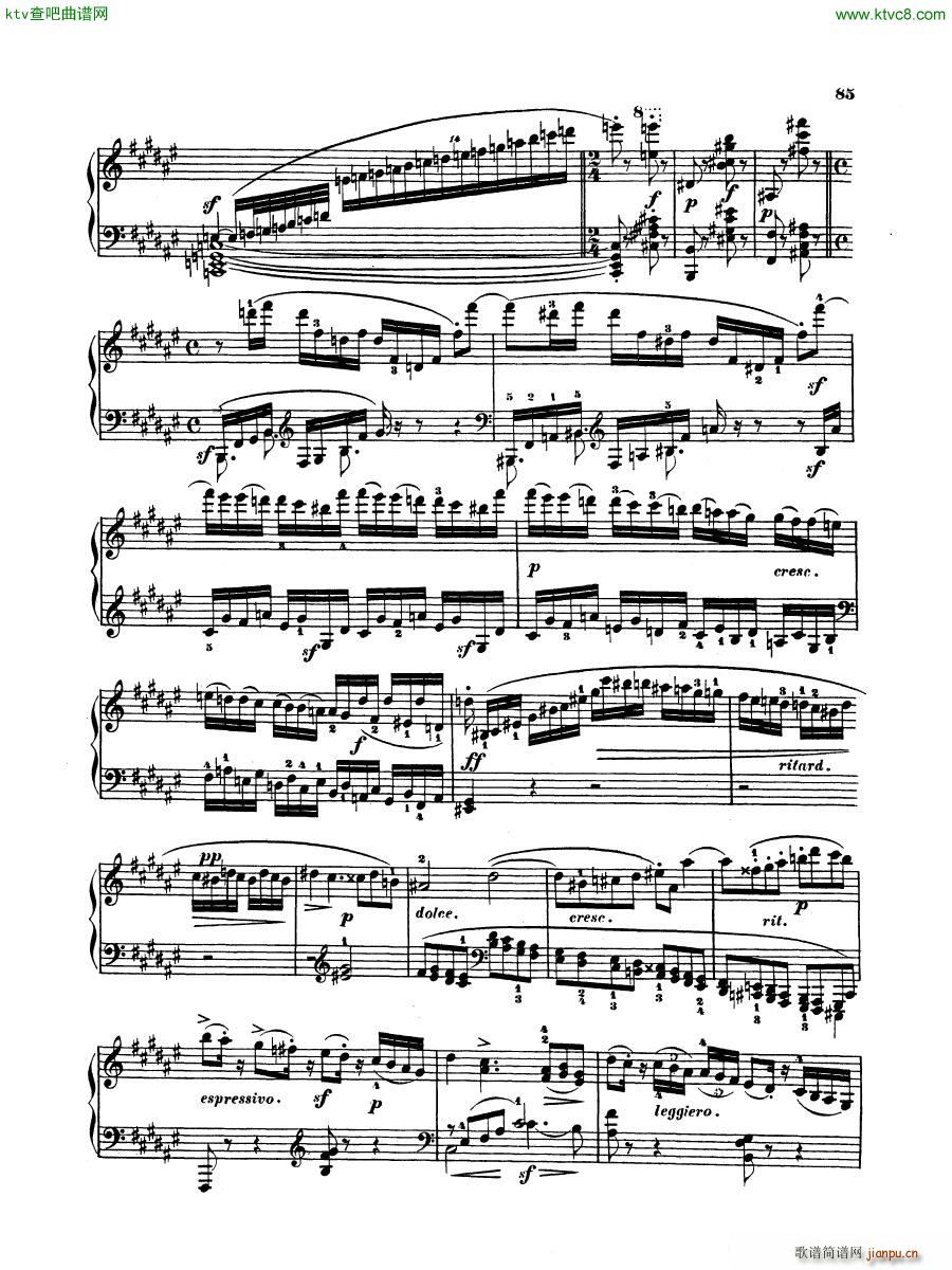 Hummel Sonata in F sharp minor Op 81(钢琴谱)12