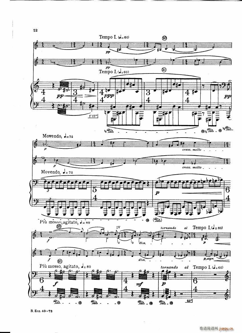 Bartok SZ 111 Contrasts pianoscore(钢琴谱)13