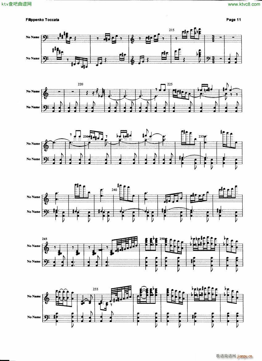 Filippenko Toccata(钢琴谱)11