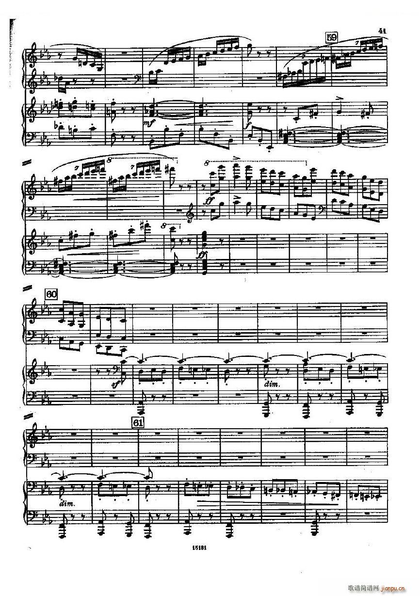 Dohnanyi Variations Nursery Rhyme Op25 一(钢琴谱)41