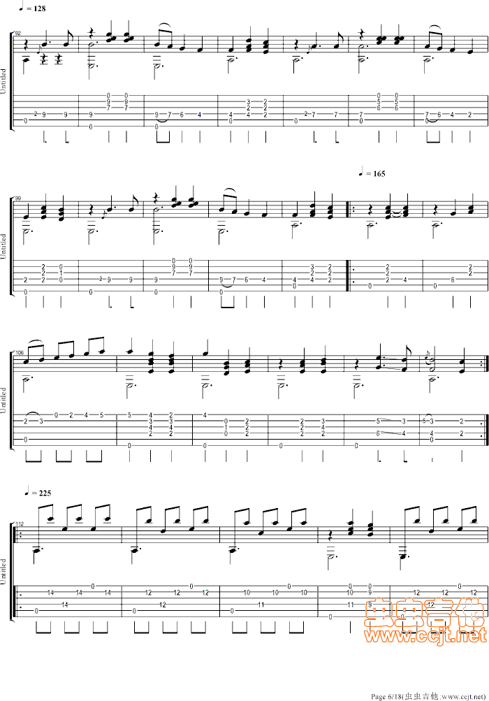 大霍塔舞曲(五字歌谱)6