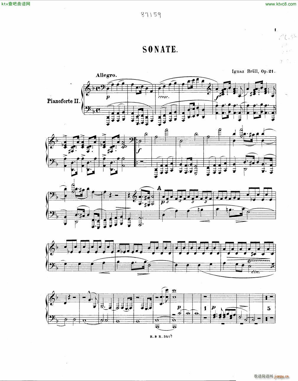 Brull Sonata 2 pianos Op 21(钢琴谱)23