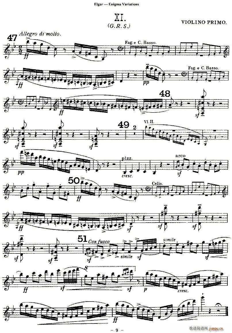 Edward Elgar Enigma Variations(十字及以上)9