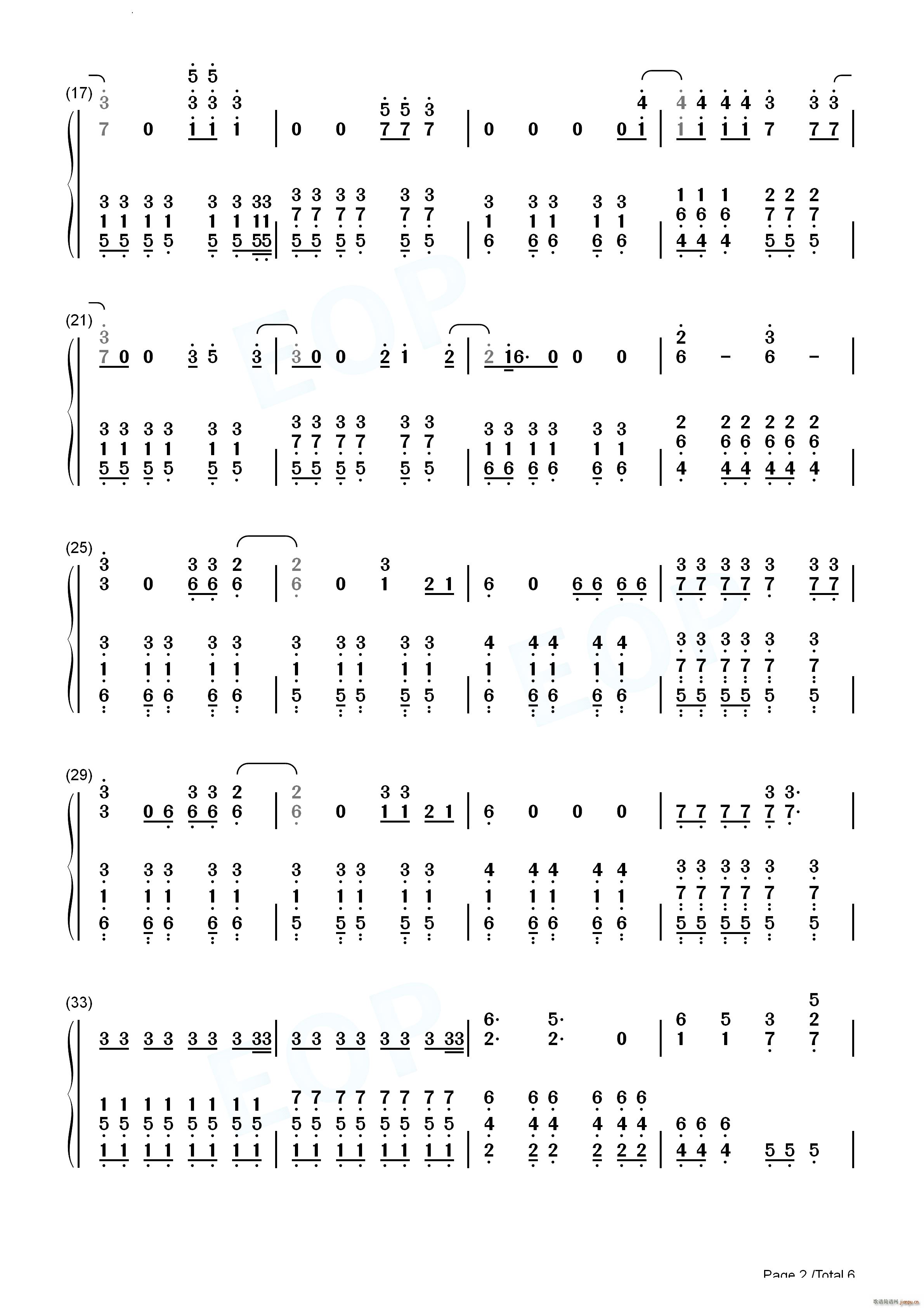 Cigarette Daydreams(钢琴谱)10