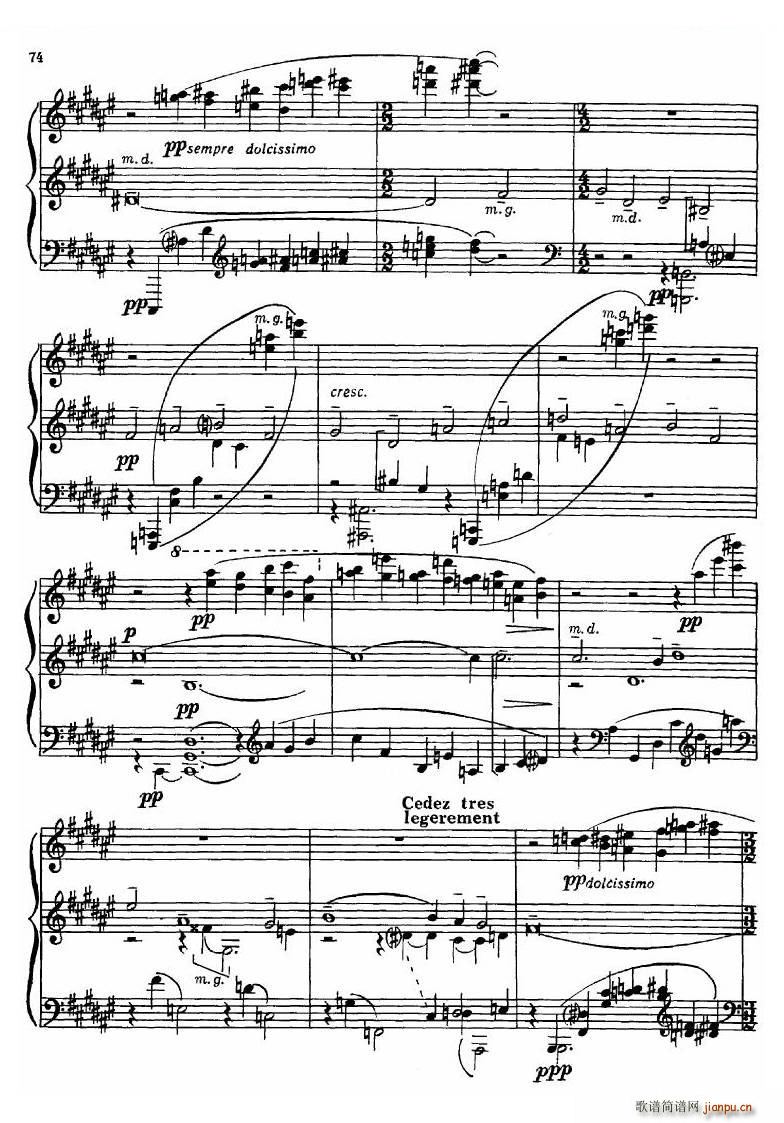 Dutilleux Sonata Sonata(十字及以上)49