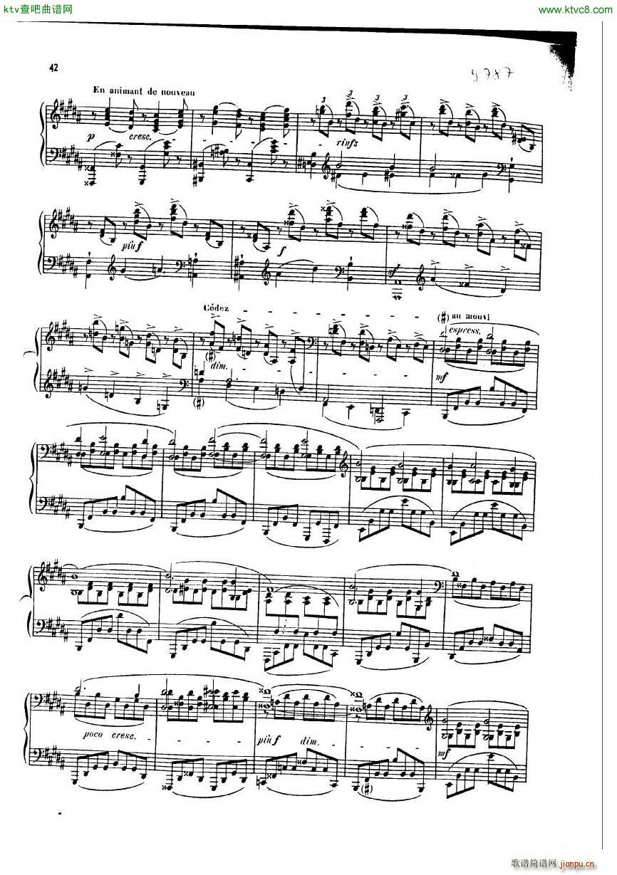 dukas sonata(钢琴谱)41