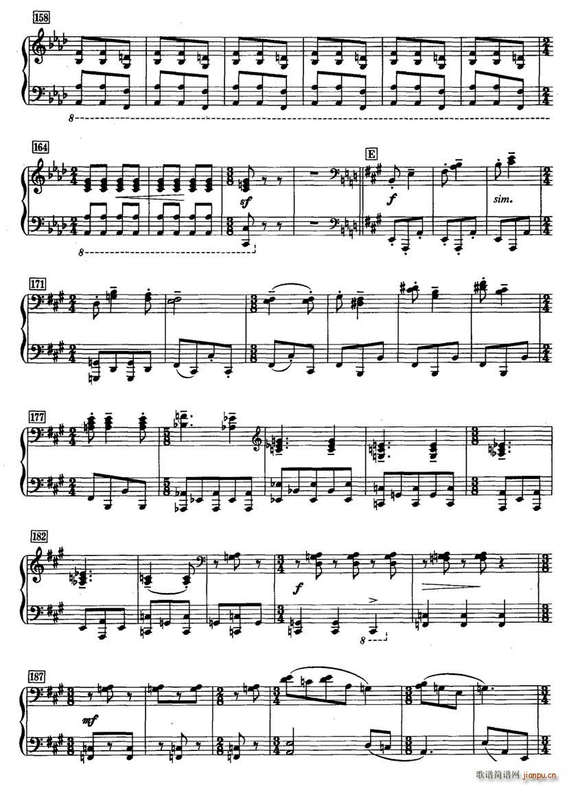 城市舞曲(四字歌谱)11