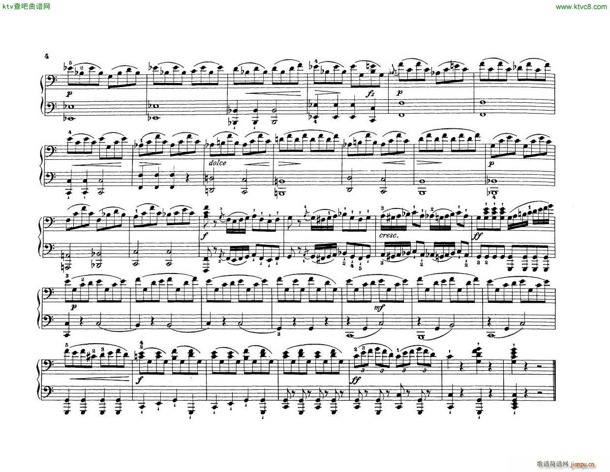 Anton Diabelli Sonates Mignonnes Op 150 Rondeau(钢琴谱)7