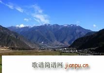 凉山的爱人(五字歌谱)1