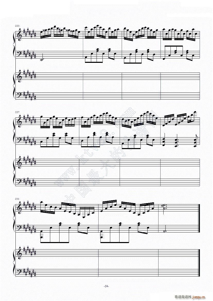 2135号组曲连弹(钢琴谱)26